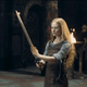 Miranda Otto as Éowyn in The Lord of the Rings: The Two Towers